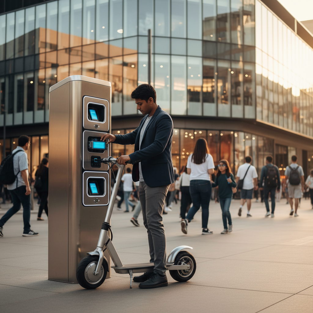เทรนด์ 2026: ตู้สลับแบต E-Bike เปลี่ยนไวไม่ง้อสายชาร์จ - ebike-battery-swap-trend-2026