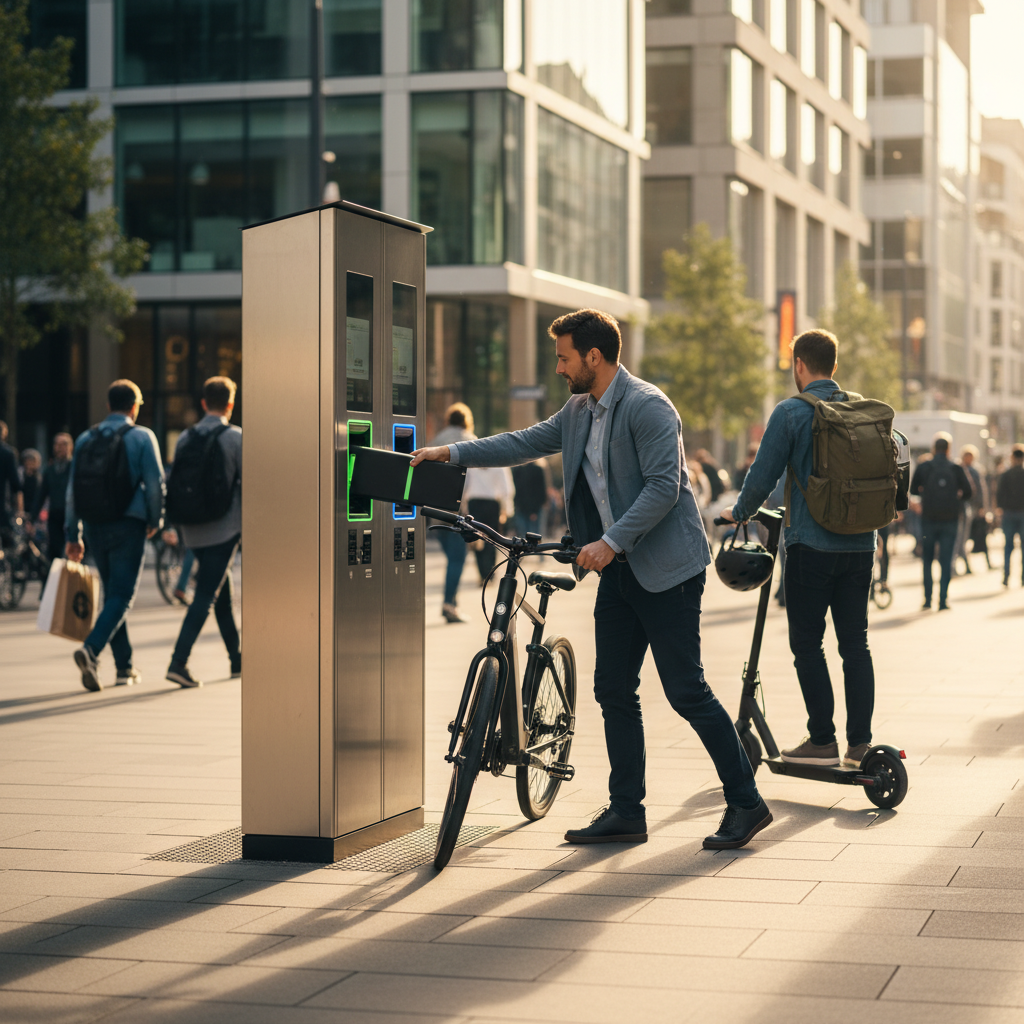 จับตา 2026: เทรนด์ตู้สลับแบตเตอรี่ E-Bike บอกลาการรอชาร์จ - ebike-battery-swap-trend-2026