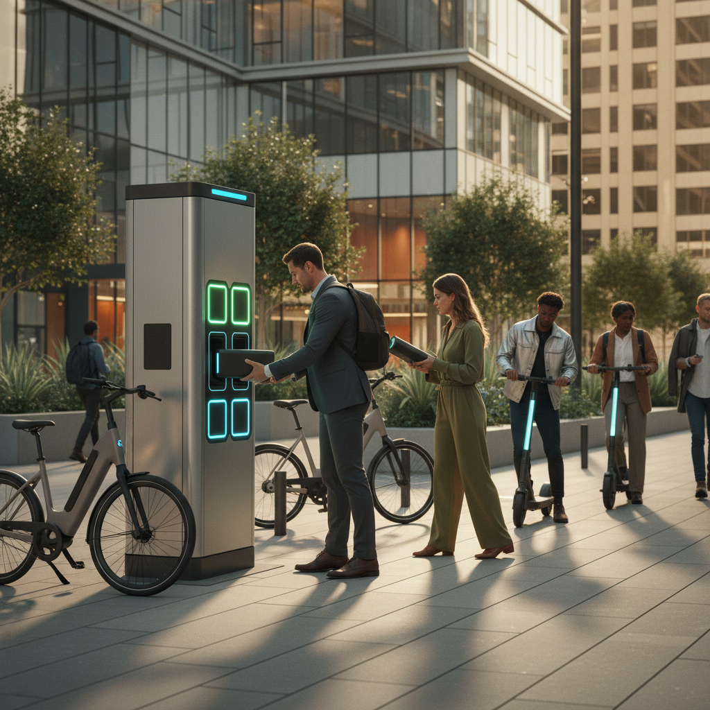 เทรนด์ EV 2027! สถานีสลับแบตเตอรี่ E-Bike ชาร์จไวไม่ต้องรอ - ebike-battery-swap-trend