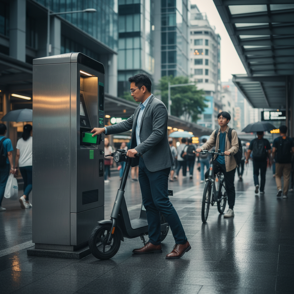 เทรนด์ปลายปี 26! สถานีสลับแบต E-Bike เปลี่ยนไวใน 1 นาที - ebike-battery-swap-trend