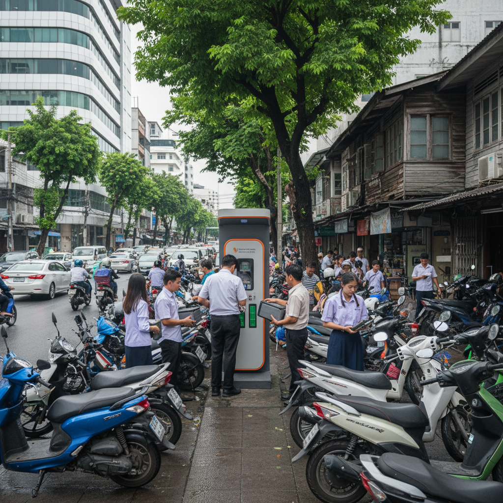อนาคต EV 2027! สถานีสลับแบตเตอรี่ E-Bike ลุยเปิดทั่วไทย - ebike-battery-swap-trend