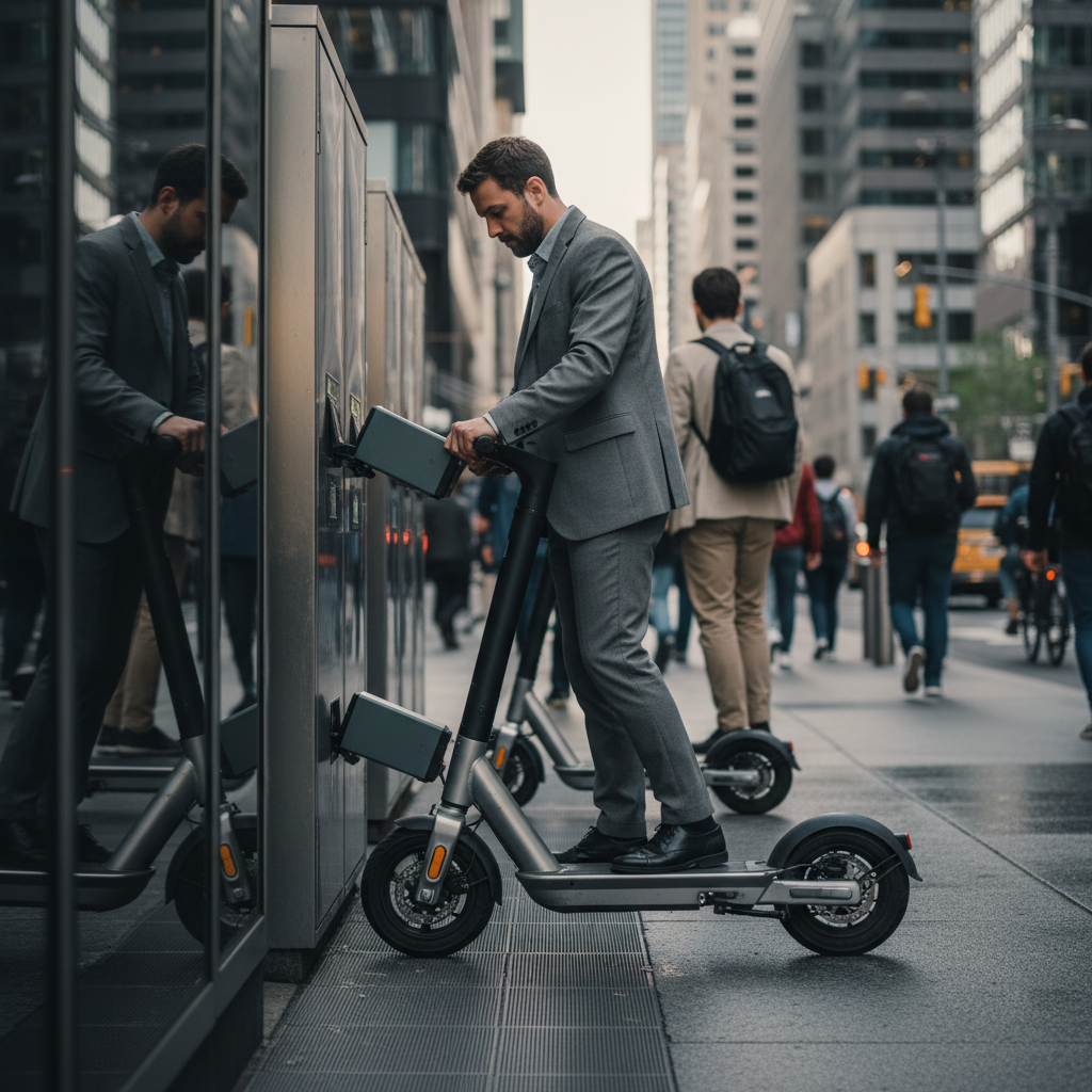 เทรนด์โลก 2026: ระบบสลับแบตเตอรี่ E-Bike ชาร์จไว 1 นาที - ebike-battery-swap-trend