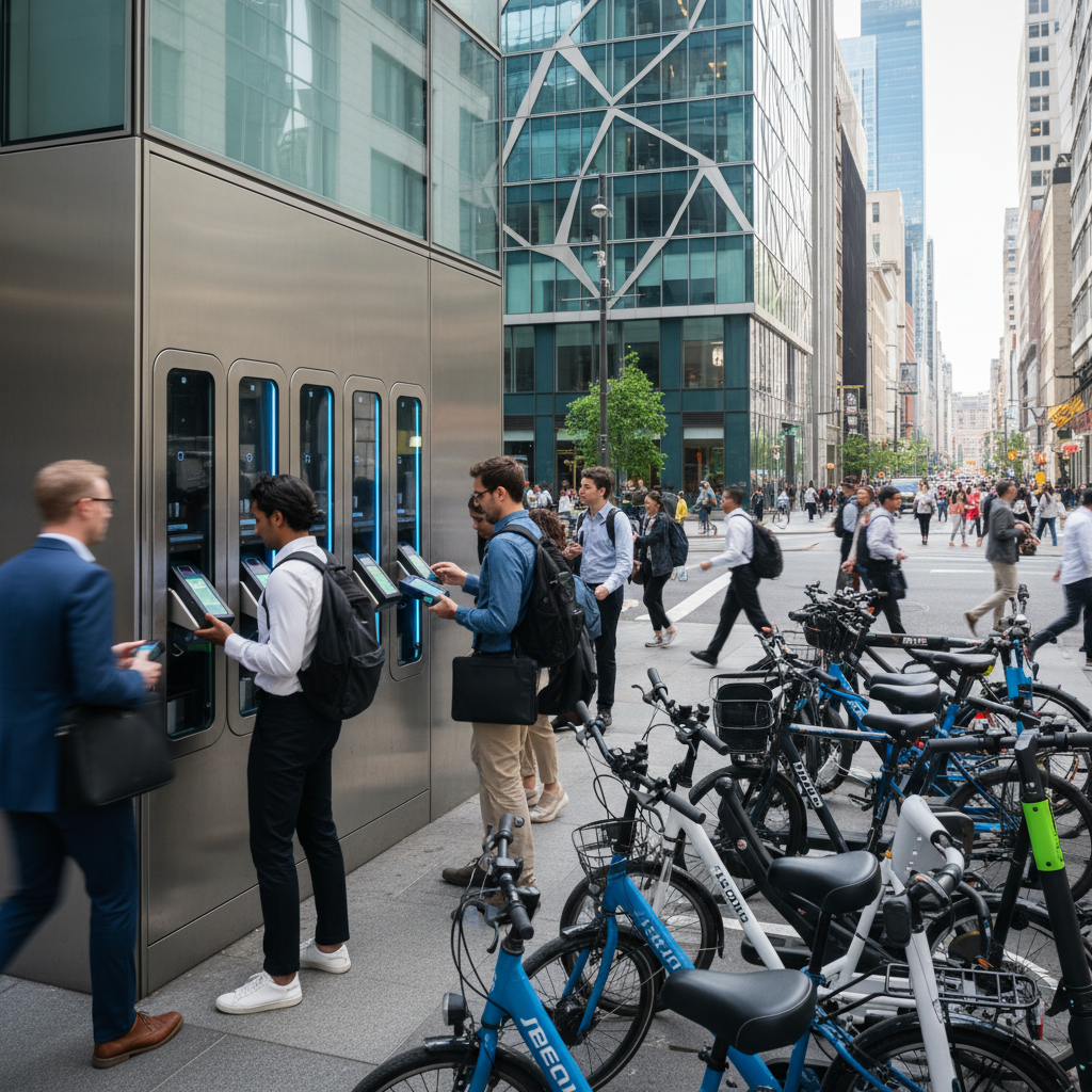 เทรนด์ EV โลก: ตู้สลับแบตเตอรี่ E-Bike ไม่ต้องรอชาร์จ - ebike-battery-swap-trend