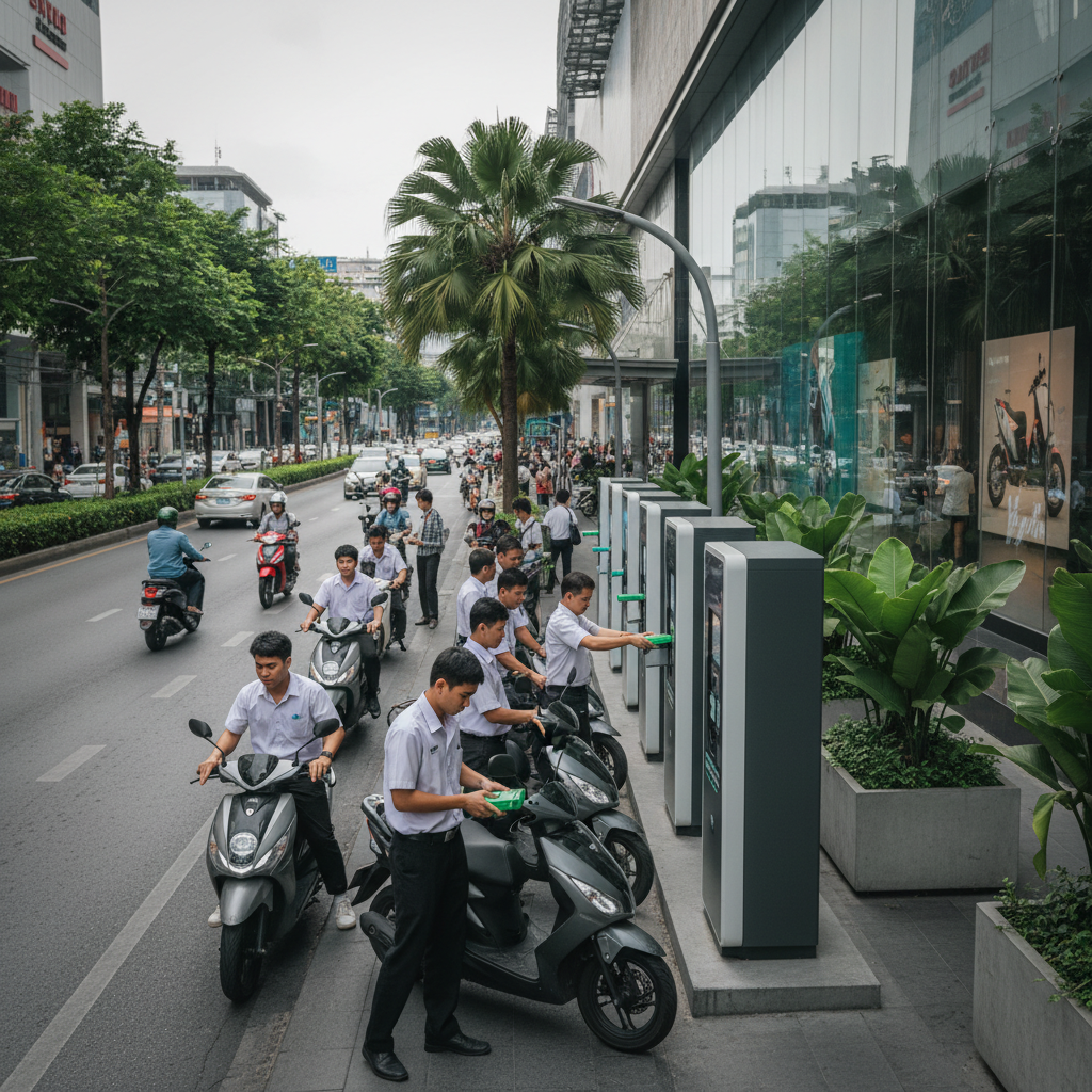 อนาคต E-Bike 2026: จับตาสถานีสลับแบตเตอรี่ทั่วไทย - ebike-battery-swapping-trend