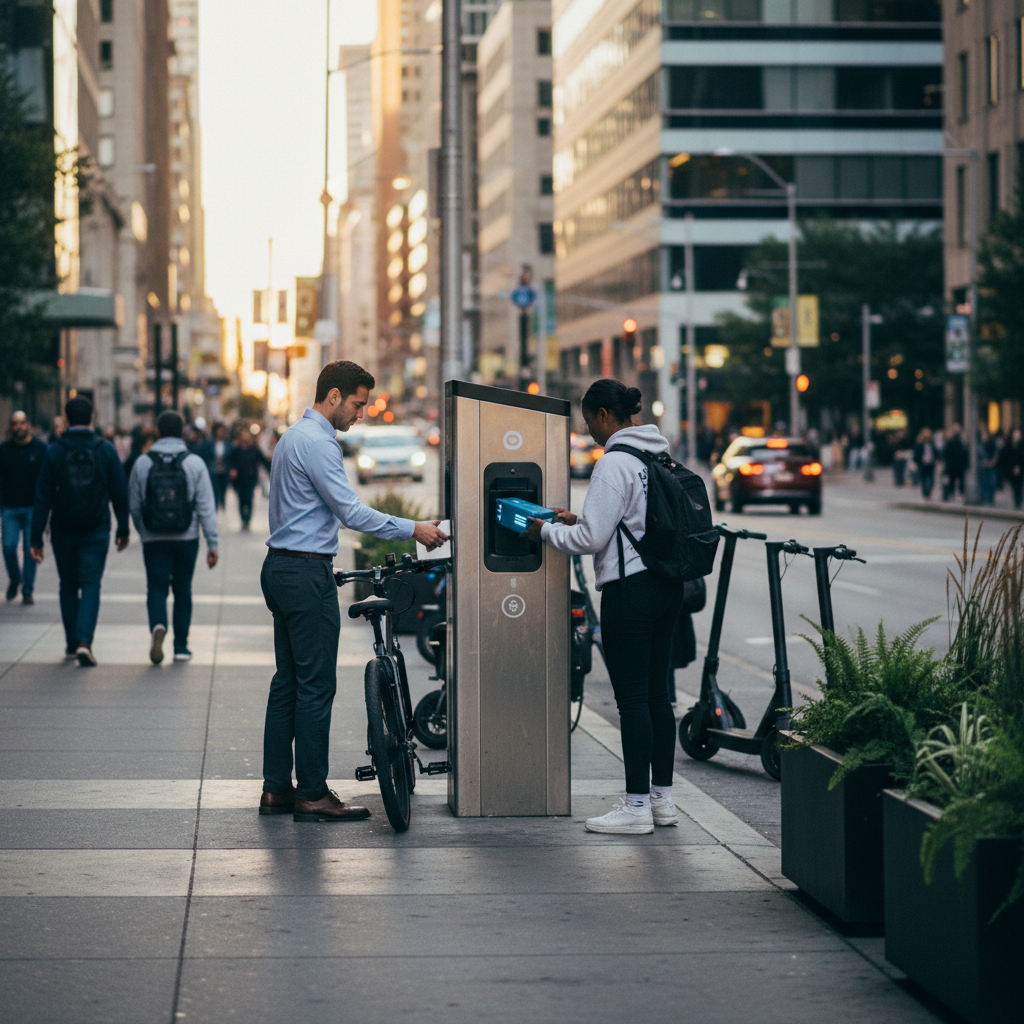 เทรนด์ EV ปลายปี 2026: นวัตกรรมสลับแบตเตอรี่ไม่ต้องรอชาร์จ - ebike-battery-swapping-trend