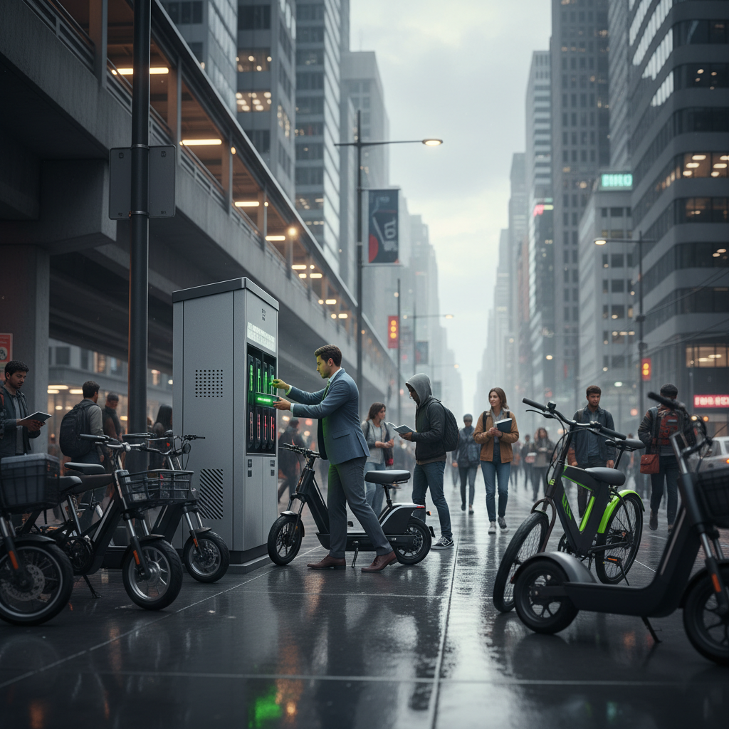 เทรนด์ EV ปลายปี 2026: ตู้สลับแบตเตอรี่ E-Bike มาแน่! - ebike-battery-swapping-trend-2026