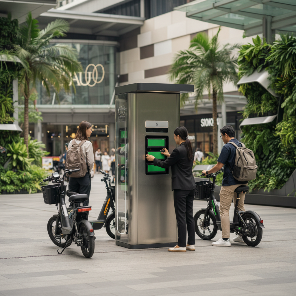 เทรนด์ 2026: ระบบสลับแบตเตอรี่ E-Bike เติมพลังไวไม่ต้องรอ - ebike-battery-swapping-trend-2026