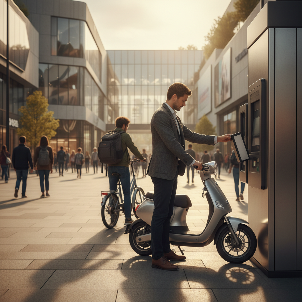 เทรนด์ 2026: ตู้สลับแบต E-Bike เปลี่ยนไวไม่ต้องรอชาร์จ - ebike-battery-swapping-trend-2026