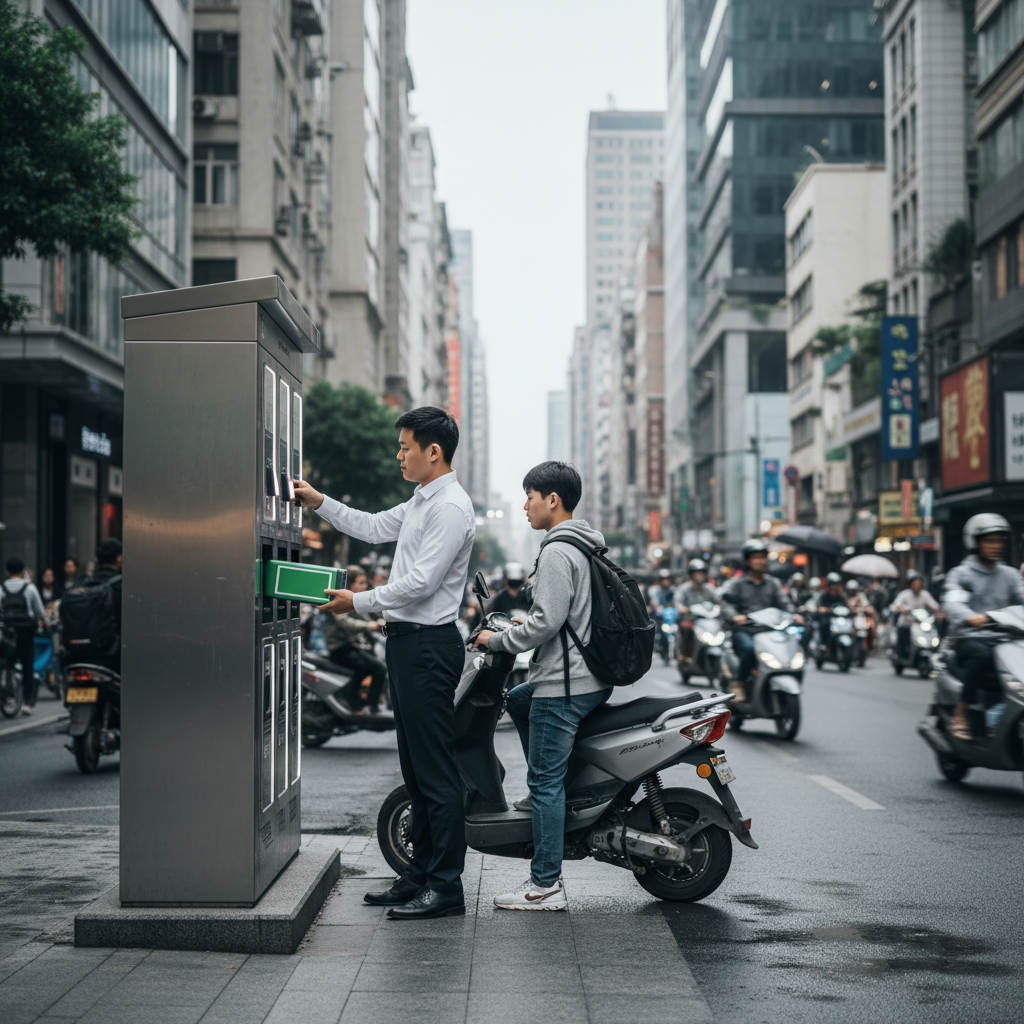 เจาะเทรนด์ 2026: ตู้สลับแบตเตอรี่ E-Bike ชาร์จเต็มใน 1 นาที - ebike-battery-swapping-trend-2026