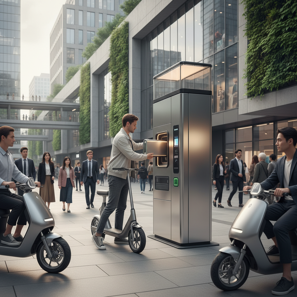 อนาคต EV 2026: เทรนด์ตู้สลับแบต E-Bike ชาร์จไวใน 1 นาที - ebike-battery-swapping-trend