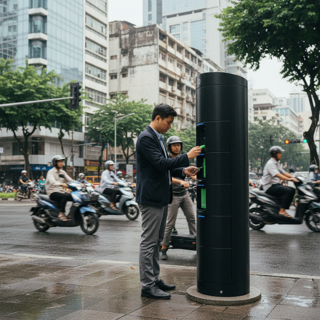 เทรนด์ EV 2026: ตู้สลับแบตเตอรี่ E-Bike ไม่ต้องรอชาร์จนาน - ebike-battery-swapping-trend