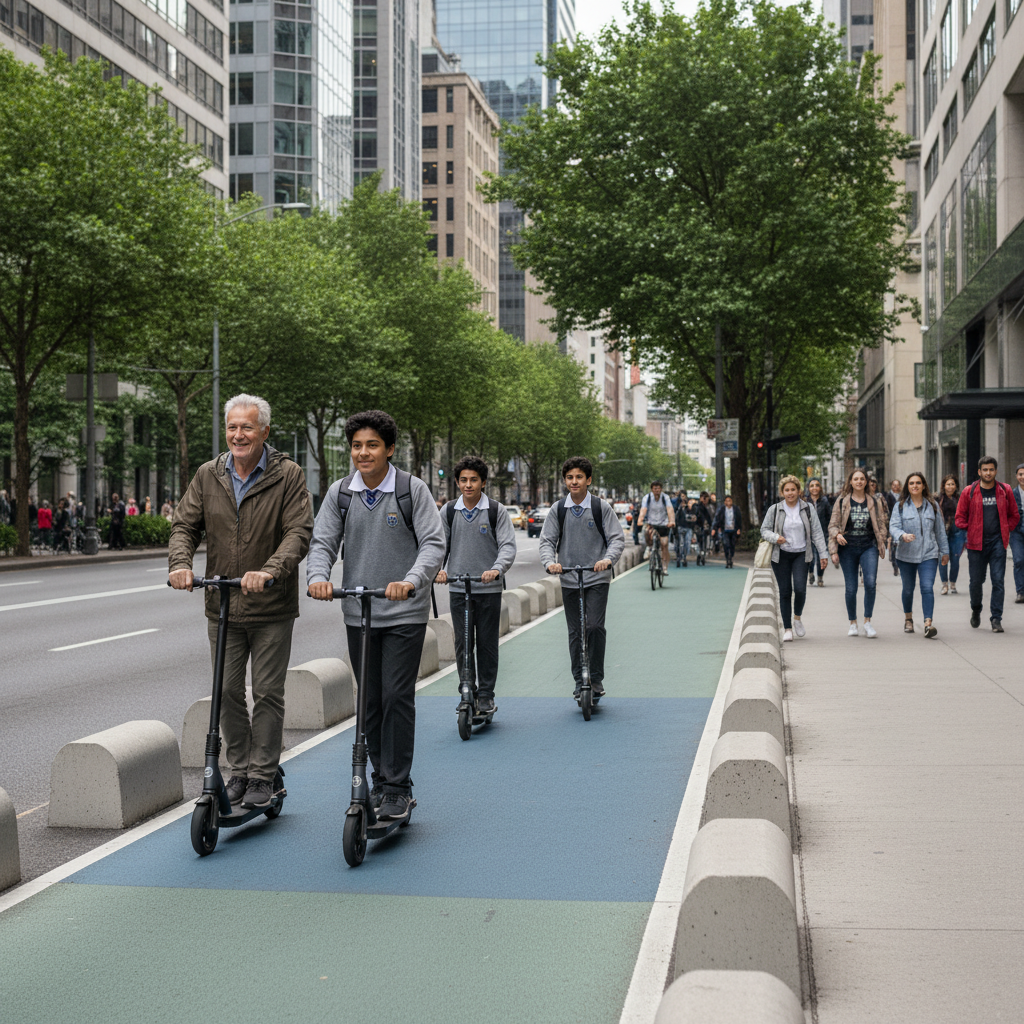 จับตานโยบายรัฐ 2026: เลนพิเศษ E-Bike ปลอดภัยทุกวัย - ebike-city-lane-policy-2026