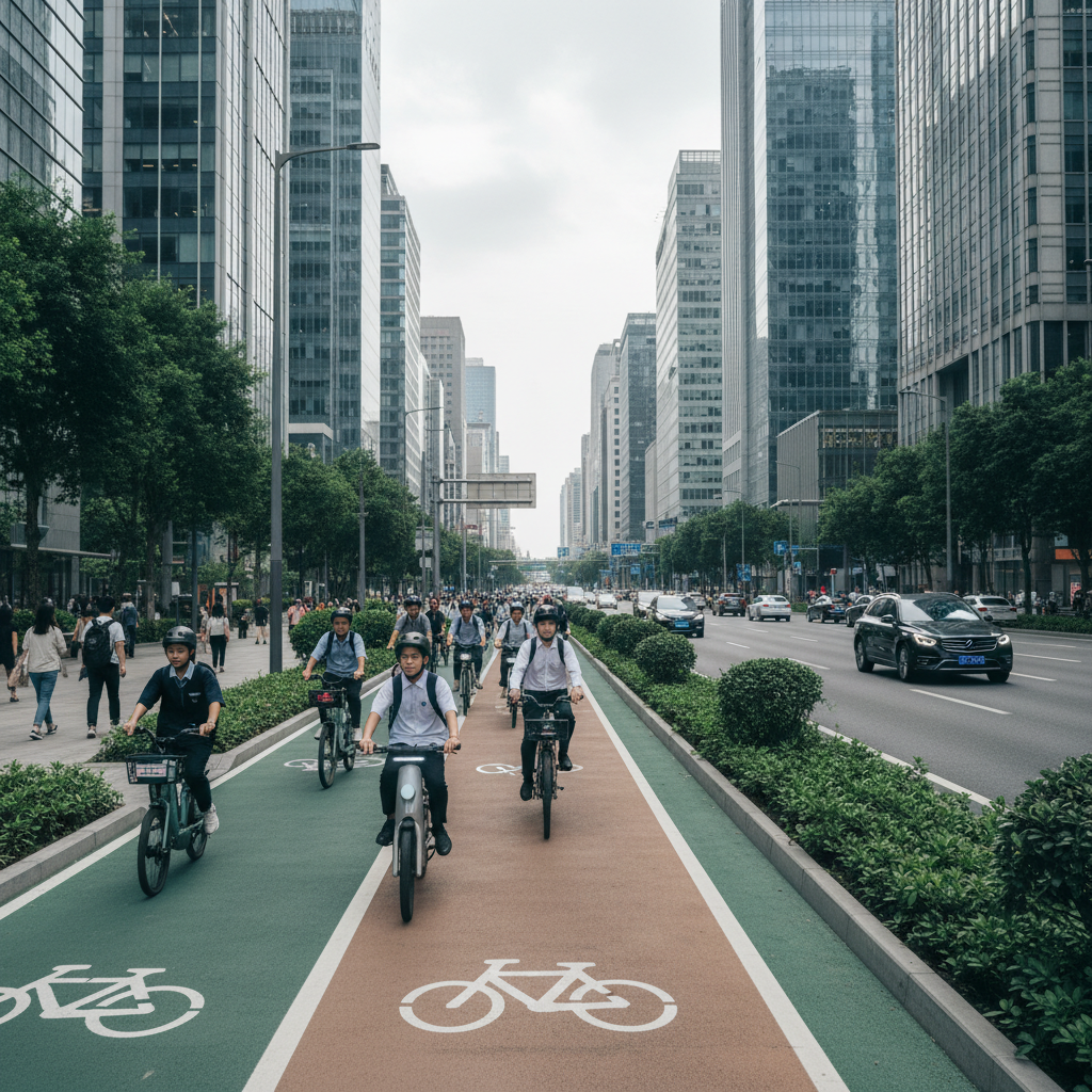 อนาคต EV 2026: รัฐจ่อผุด 'เลนพิเศษ E-Bike' ทั่วเมือง - ebike-city-lane-policy-2026