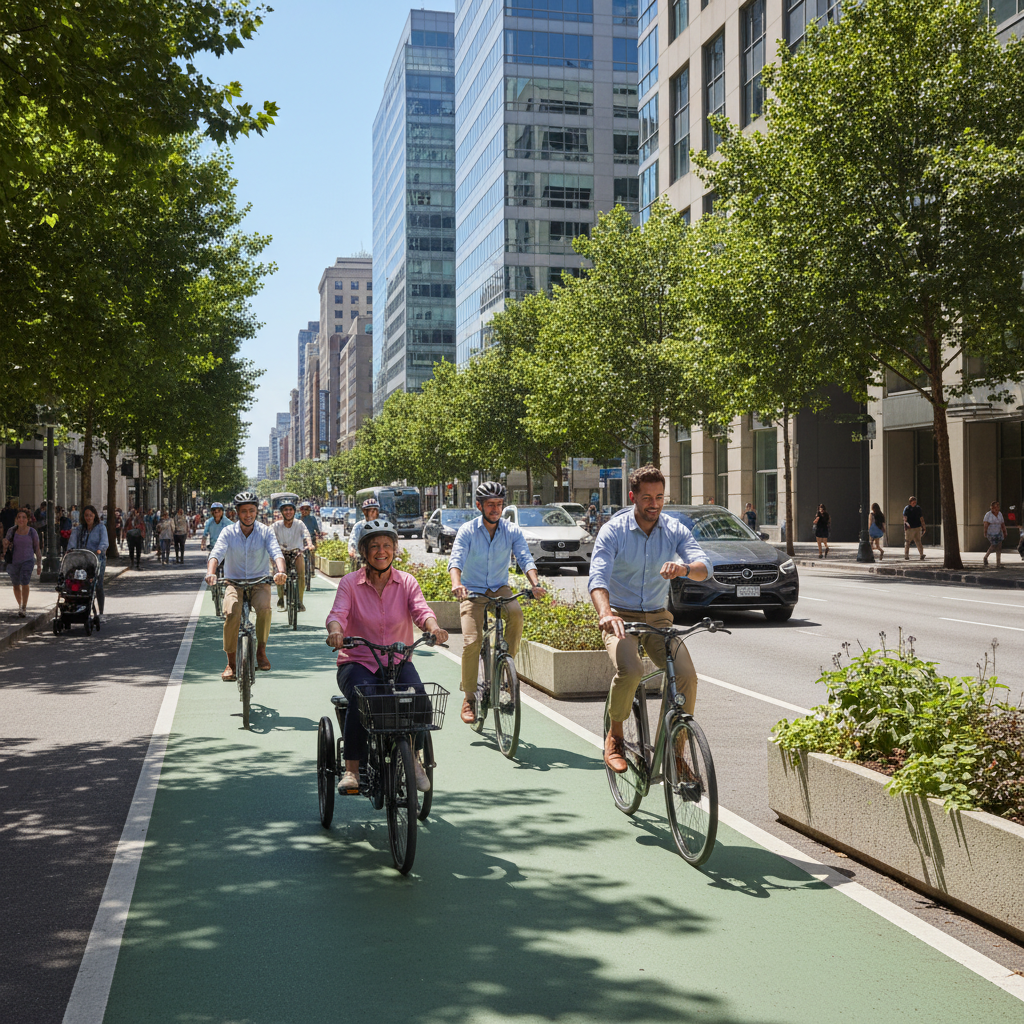 วิเคราะห์นโยบาย 2027! รัฐลุยสร้างเลนพิเศษหนุนใช้ E-Bike - ebike-ev-lane-policy-2027