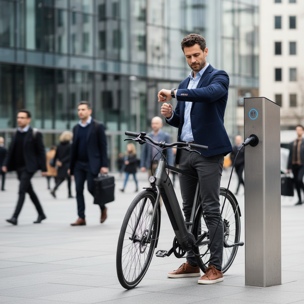 นวัตกรรมแบตฯ 2026: ชาร์จ E-Bike เต็มไว 15 นาที - ebike-fast-charging-battery-2026