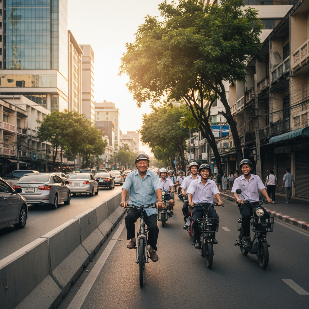 รัฐหนุน! ลุ้นเลนพิเศษ E-Bike ทั่วไทย ดันยอด EV ปลายปี 26 - ebike-lane-policy-trend