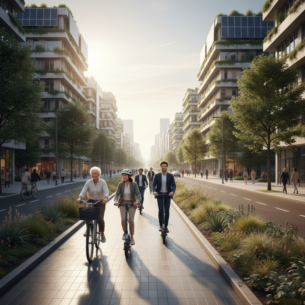 อนาคต EV 2026: รัฐเล็งขยายเลน E-Bike รับเทรนด์สมาร์ทซิตี้ - ebike-lane-policy-trend