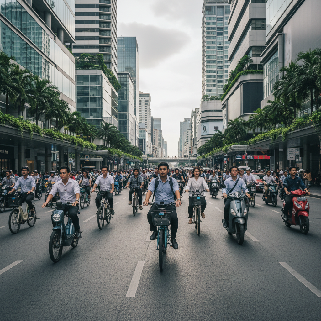 วิเคราะห์เทรนด์ 2026: ค่าน้ำมันพุ่ง ดันยอด E-Bike โต 50% - ebike-market-trend-fuel-price