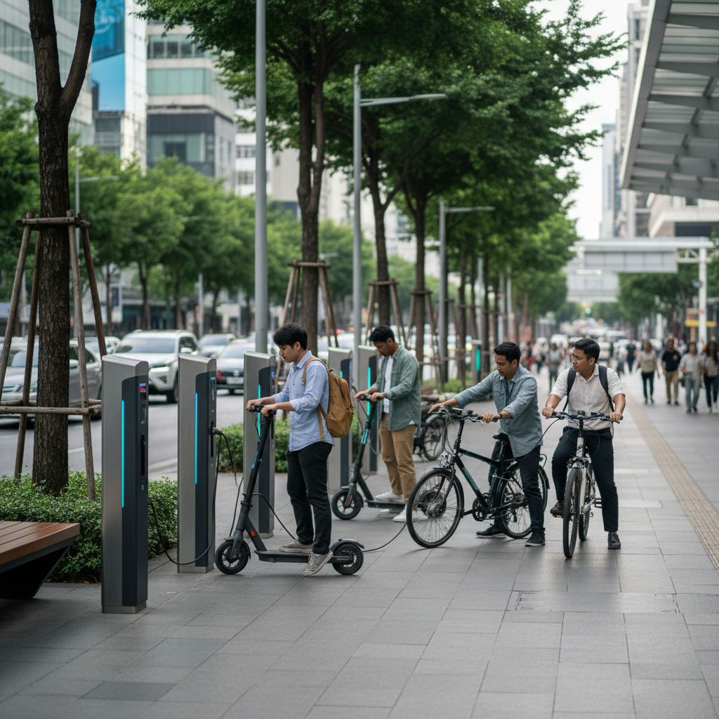ส่องนโยบายปลายปี 2026: ดันจุดชาร์จ E-Bike สาธารณะทั่วไทย - ebike-public-charging-policy-2026