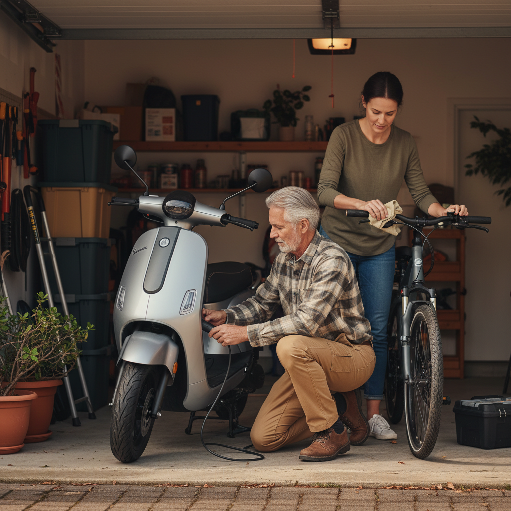 ทริคยืดอายุแบตเตอรี่ E-Bike และสกู๊ตเตอร์ ฉบับทำตามง่าย! - ebike-scooter-battery-maintenance