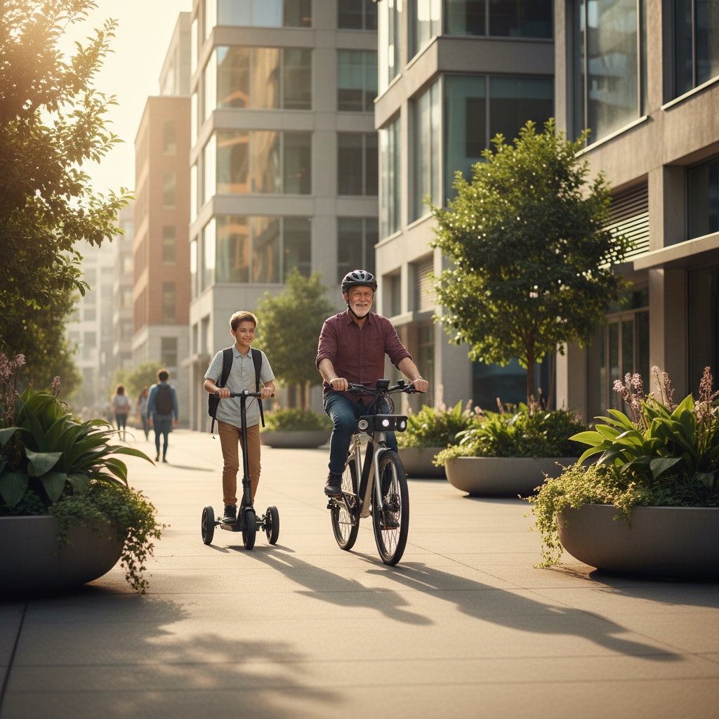 เทรนด์ความปลอดภัย 2026: ระบบเบรกอัตโนมัติใน E-Bike - ebike-scooter-safety-tech-2026