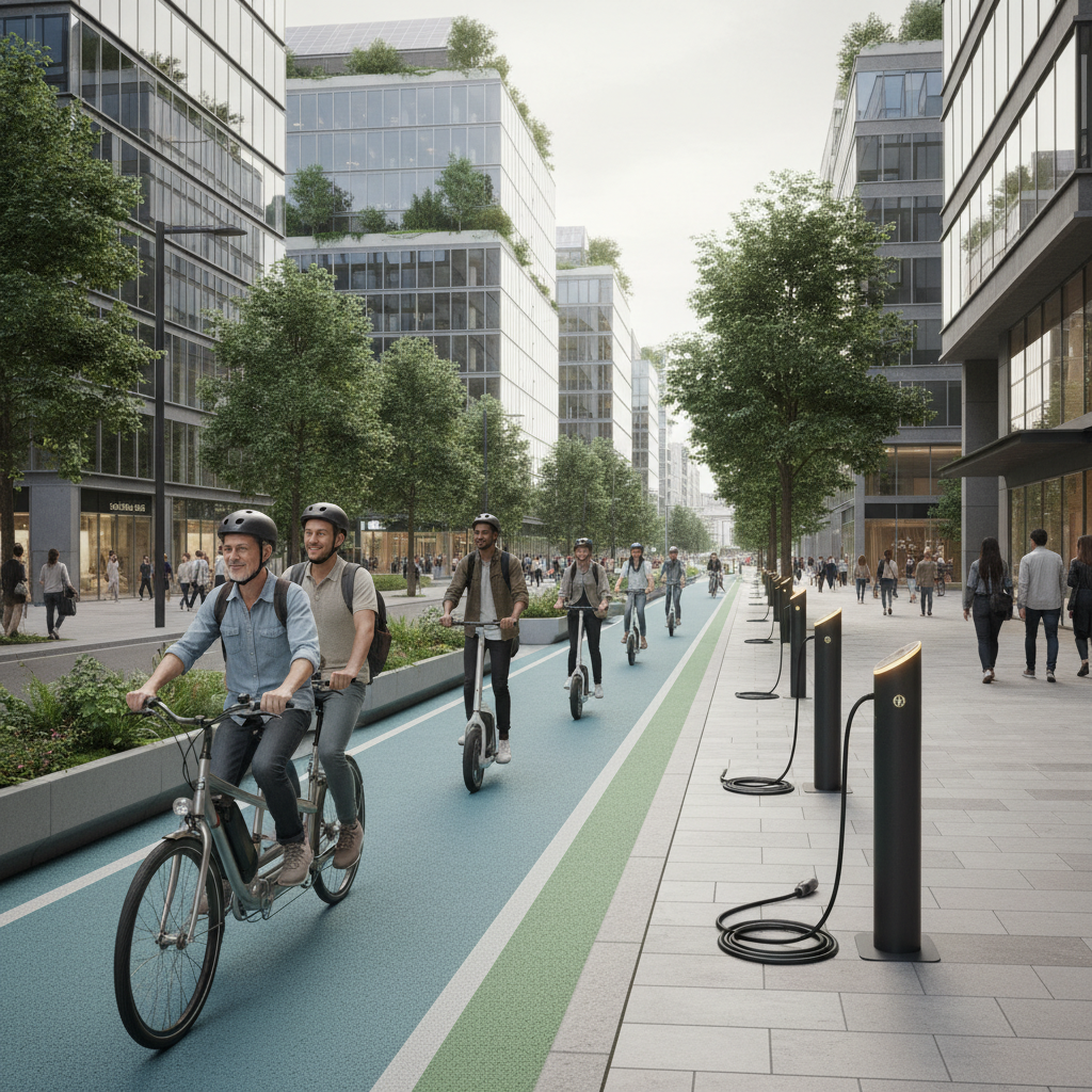 อนาคต EV 2027! รัฐจ่อผุดเลนพิเศษ E-Bike ขับขี่ปลอดภัย - ebike-scooter-special-lane-2027
