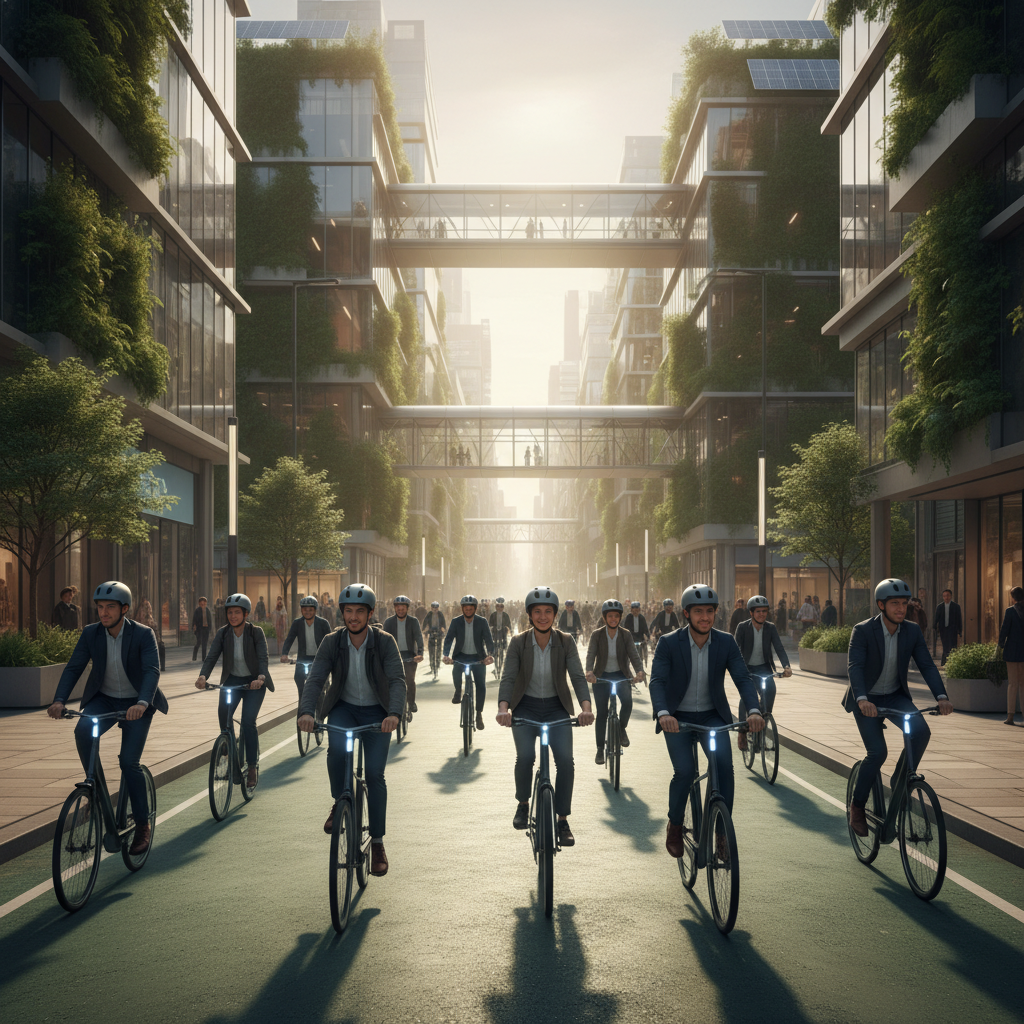 เทรนด์ EV 2027! นโยบายเลนพิเศษ E-Bike หนุน Smart City - ebike-smart-city-ev-trend
