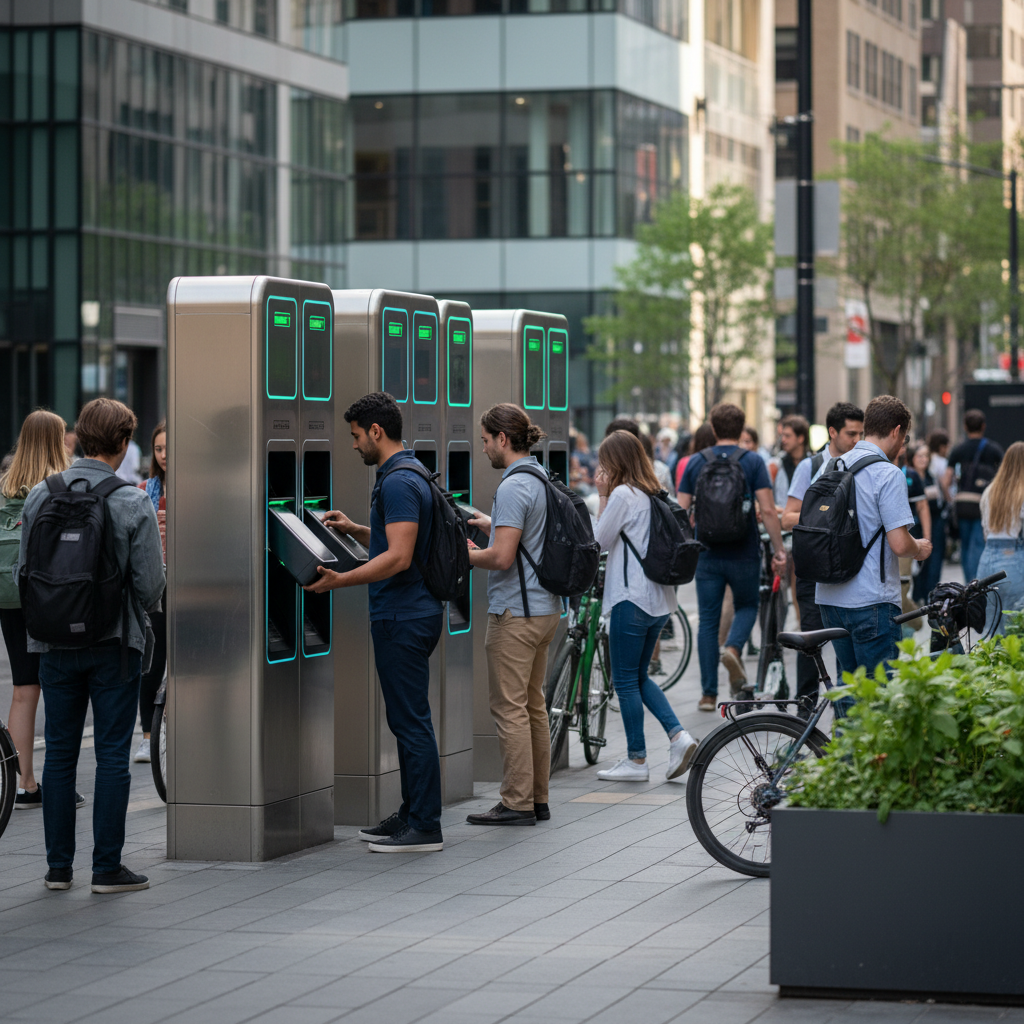 อนาคต EV 2026: ตู้สลับแบตเตอรี่ E-Bike ชาร์จไวใน 1 นาที - ebike-swappable-battery-trend-2026