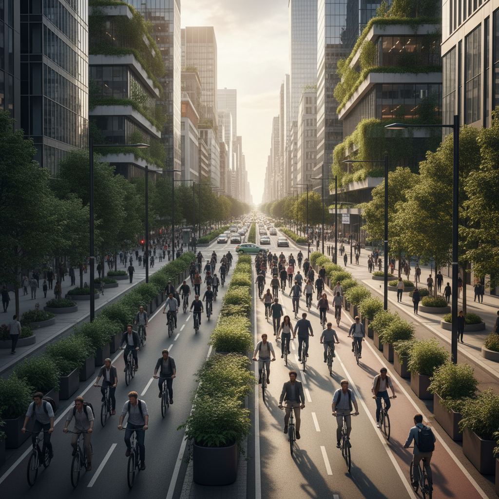 นักวิจัยชี้เทรนด์เมือง 2026 ดัน E-Bike เป็นพาหนะหลัก - ebike-urban-commuting-trend