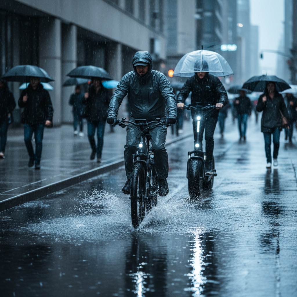 อนาคต EV: อัปเกรด E-Bike มอเตอร์กันน้ำขั้นสุด รับหน้าฝน - ebike-waterproof-motor-ev-trend