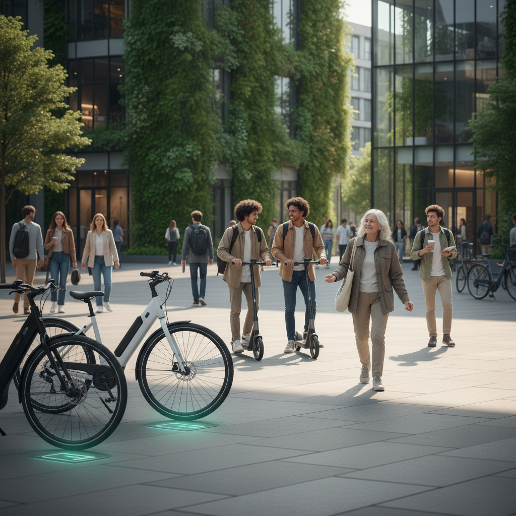 เทรนด์ 2026: แท่นชาร์จไร้สาย E-Bike จอดปุ๊บชาร์จปั๊บ - ebike-wireless-charging-trend