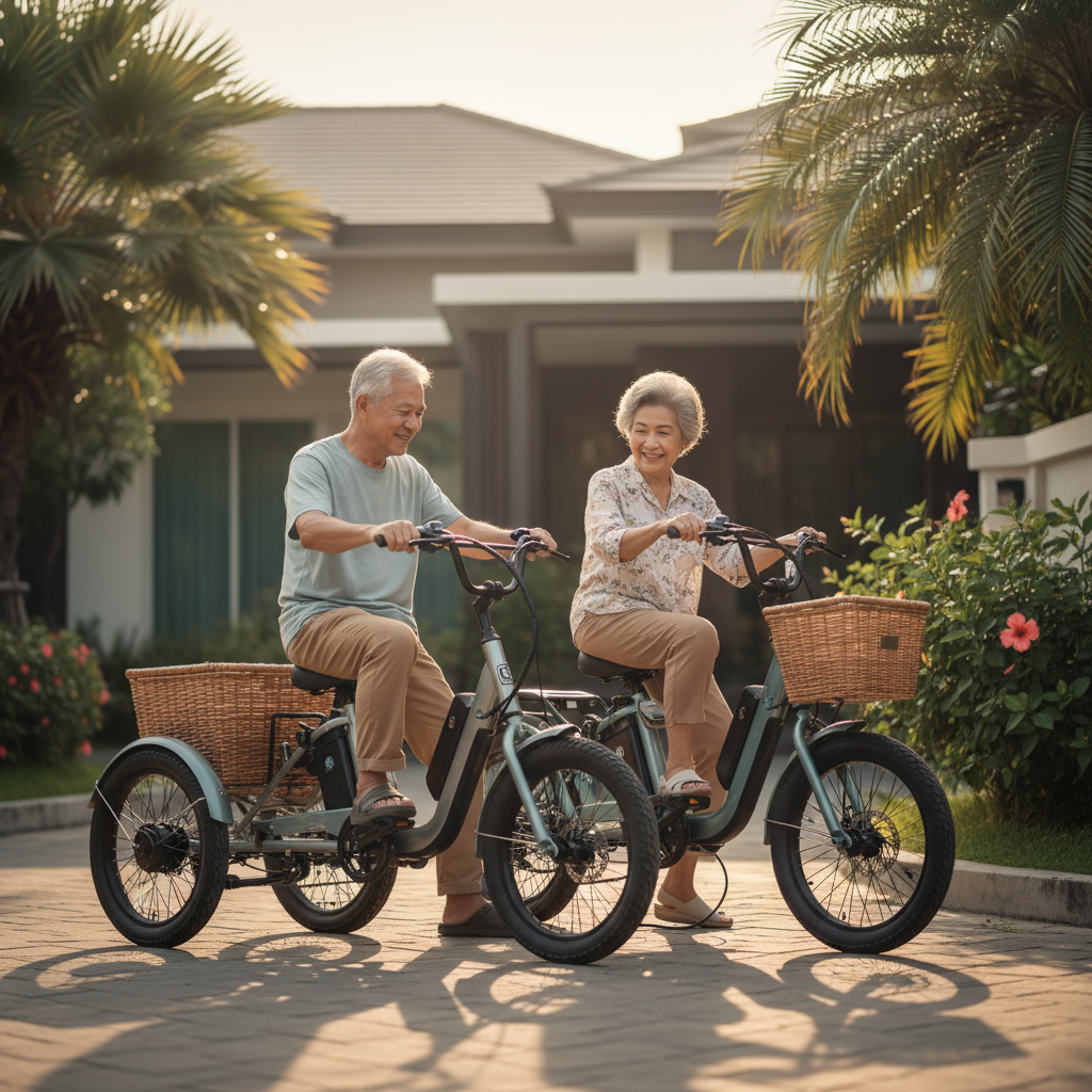 เจาะเทรนด์ EV ปลายปี 2026: E-Bike เพื่อผู้สูงวัยกำลังมาแรง - elderly-ebike-ev-trend-2026