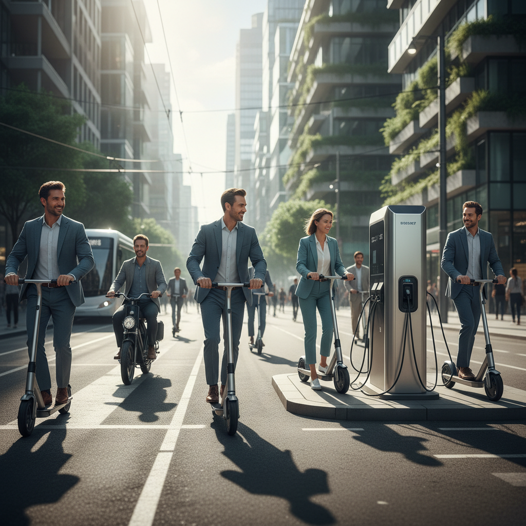 เทรนด์ EV Q3/2026! สกู๊ตเตอร์ไฟฟ้าครองใจวัยทำงาน - electric-scooter-ev-trend-q3