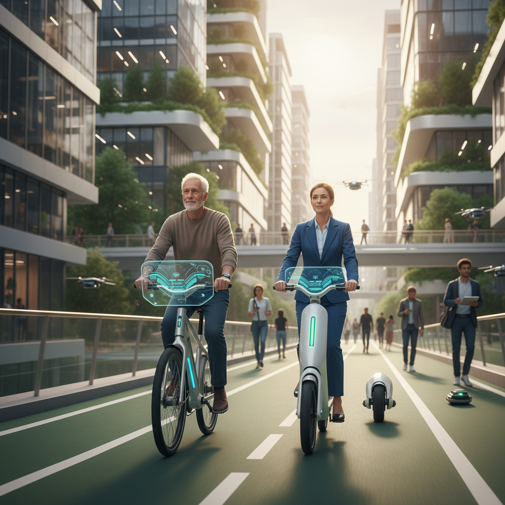 เทรนด์ EV 2027! ระบบ AI ช่วยขับขี่ E-Bike ปลอดภัยไร้กังวล - ev-ai-riding-assistant-trend