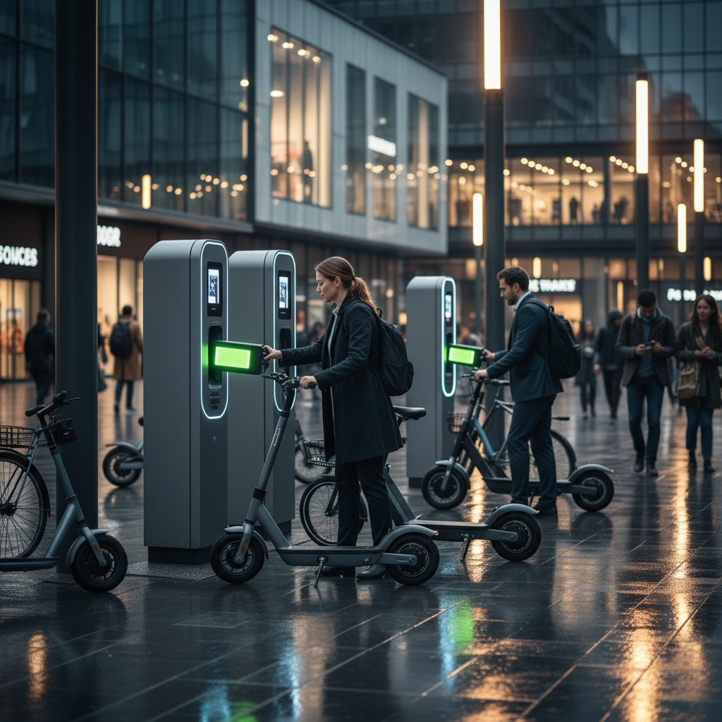 เทรนด์ EV ปลายปี 2026: ระบบสลับแบตเตอรี่ E-Bike ไม่ต้องรอชาร์จ - ev-battery-swap-trend-2026