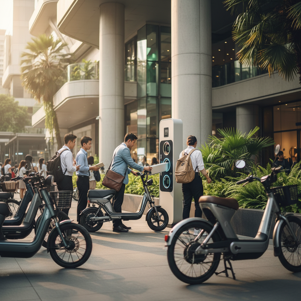 อัปเดตเทรนด์ EV! ระบบสลับแบตเตอรี่ E-Bike ไม่ต้องรอชาร์จ - ev-battery-swap-trend