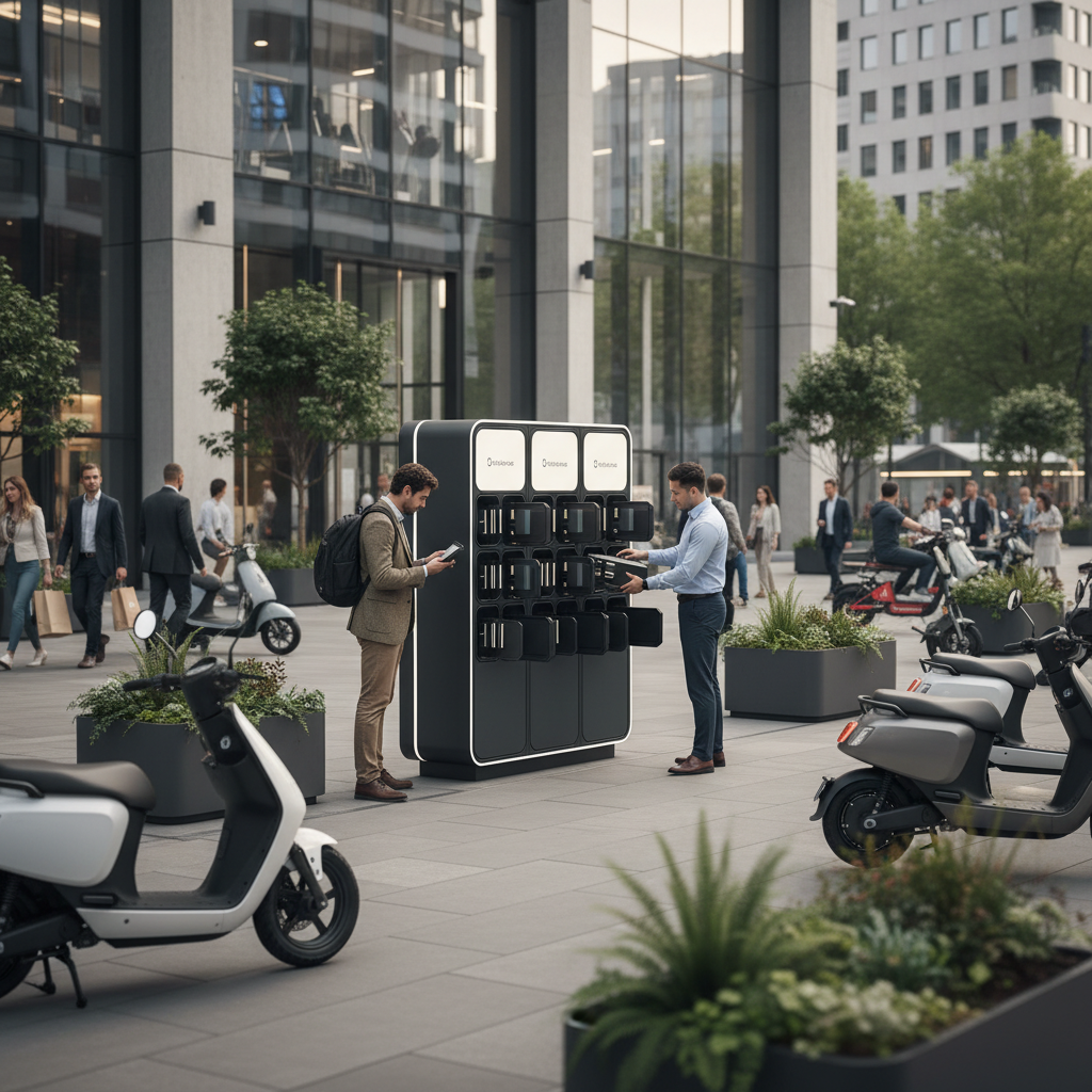 เทรนด์ EV 2026! ระบบสลับแบต E-Bike ชาร์จไวไม่ต้องรอ - ev-battery-swap-trend