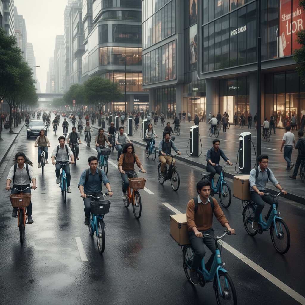อนาคต EV 2026: น้ำมันแพงดัน E-Bike และสกู๊ตเตอร์ยอดพุ่ง - ev-ebike-market-trend-2026