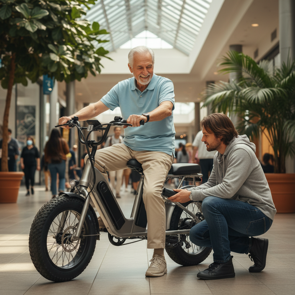 เทรนด์ EV 2026: นวัตกรรม E-Bike ขับขี่ปลอดภัยเพื่อผู้สูงวัย - ev-ebike-safety-trend-seniors