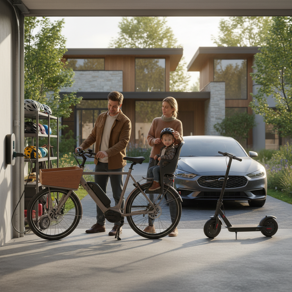 วิเคราะห์เทรนด์ EV! E-Bike จ่อแทนที่รถคันที่สองของครอบครัว - ev-ebike-second-car-trend