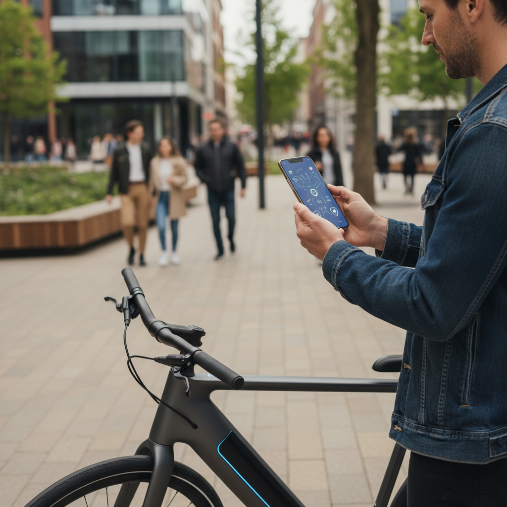 เทรนด์ EV 2026: ระบบ IoT เชื่อมต่อ E-Bike ผ่านสมาร์ทโฟน - ev-iot-smart-ebike-trend