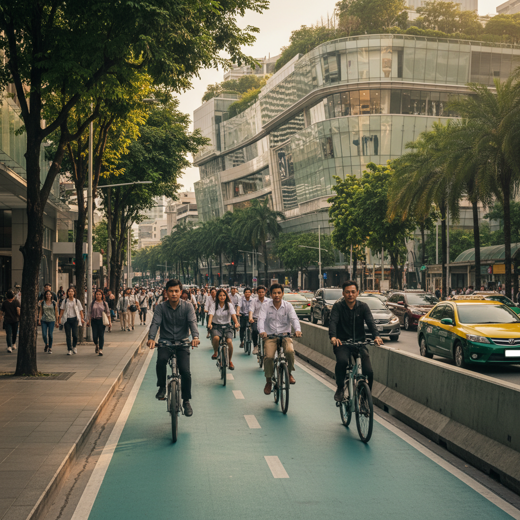นโยบาย EV ปลายปี 2026! เล็งผุดเลนพิเศษหนุนใช้ E-Bike - ev-lane-policy-ebike-trend