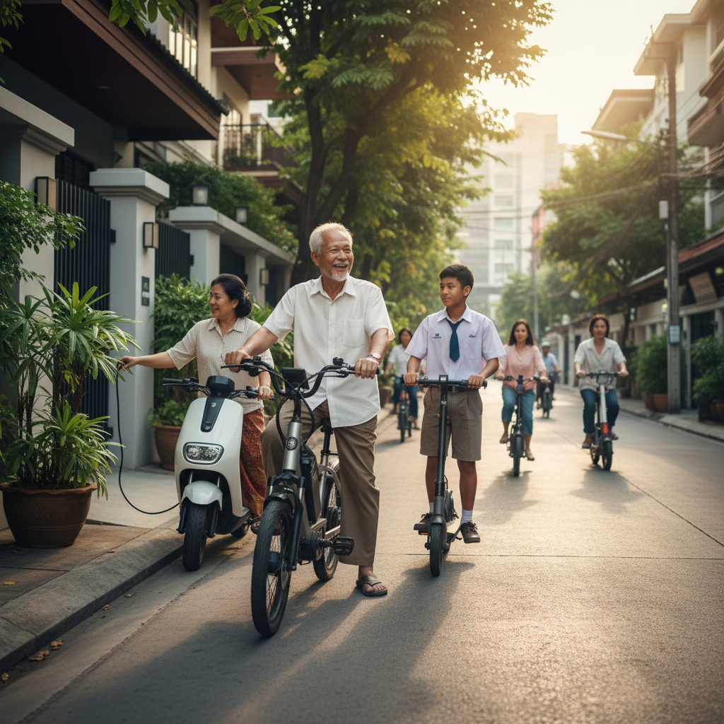 วิเคราะห์ EV 2027! E-Bike จ่อขึ้นแท่นรถคู่ใจของคนไทยทุกวัย - ev-market-analysis-ebike-2027