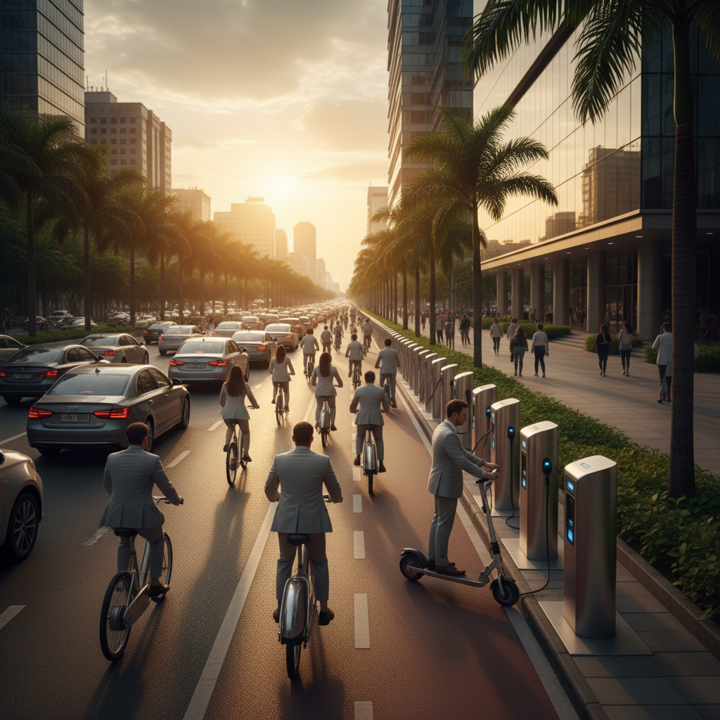 วิเคราะห์ตลาด EV 2026: วัยทำงานฮิตใช้ E-Bike สกู๊ตเตอร์ - ev-market-trend-working-adults