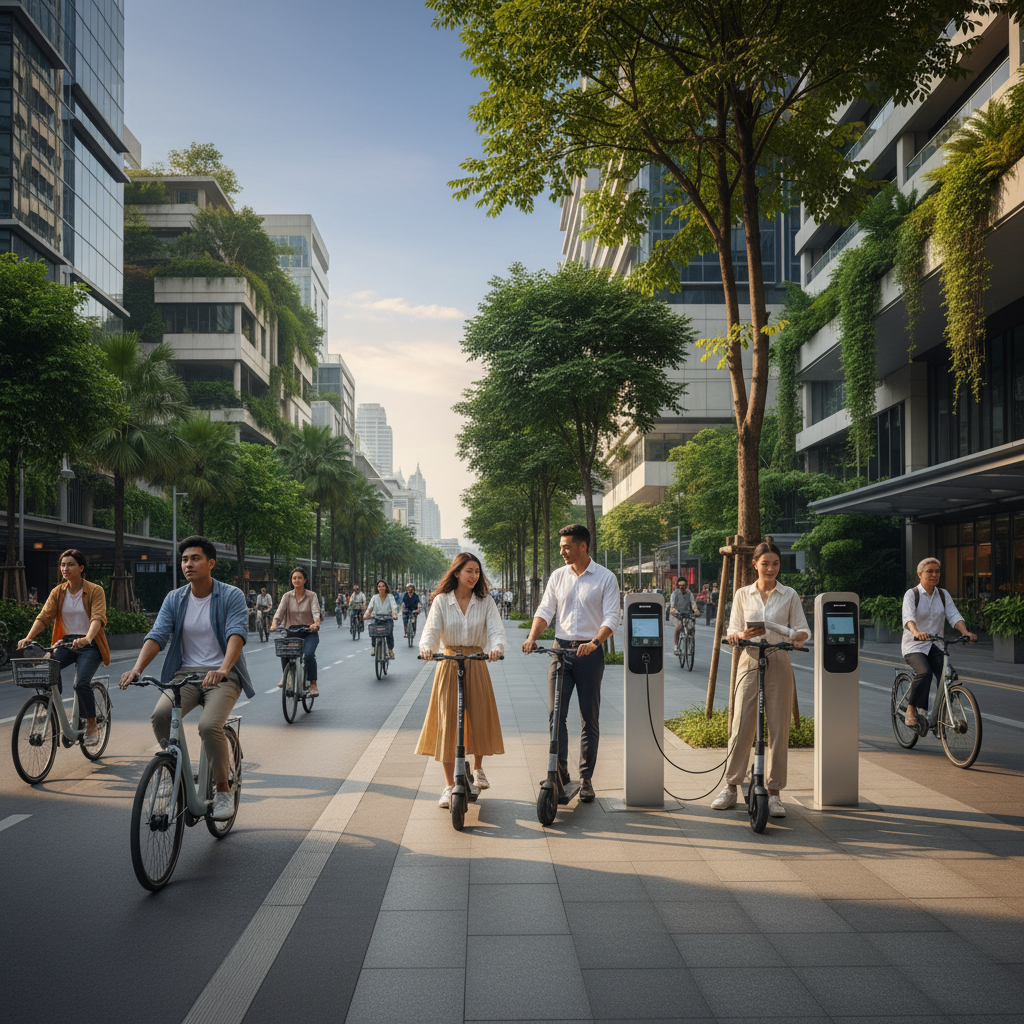 วิเคราะห์นโยบาย EV 2026: ภาครัฐจ่อหนุนใช้ E-Bike ทั่วไทย - ev-policy-ebike-scooter-trend