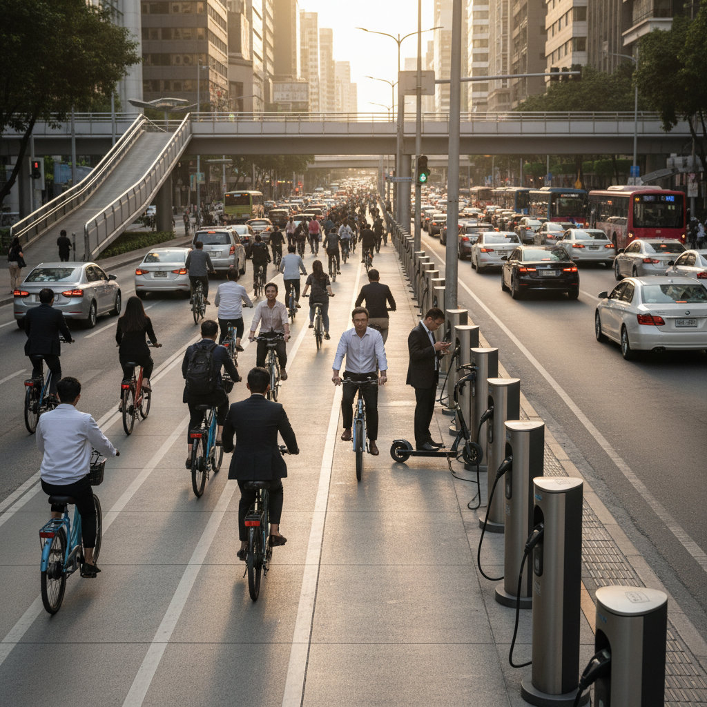 นโยบาย EV ปลายปี 2026! ดันใช้ E-Bike ลดค่าน้ำมันวัยทำงาน - ev-policy-ebike-trend-2026