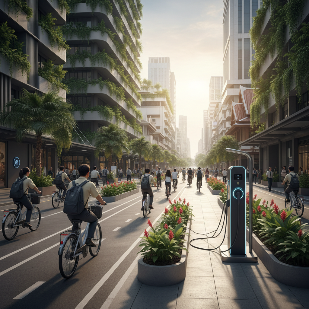 นโยบายรัฐปลายปี 2026! ดัน E-Bike รับเทรนด์ Smart City - ev-policy-smart-city-trend
