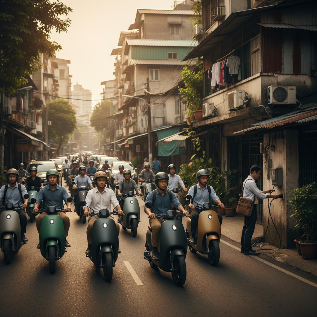 อนาคตการเดินทางปี 27 สกู๊ตเตอร์ EV ทางรอดวิกฤตพลังงาน - ev-scooter-energy-crisis-2027