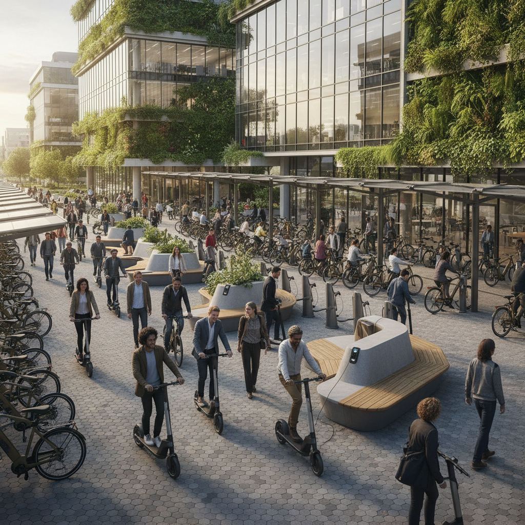 กูรูคาด! เทรนด์ออฟฟิศ 2026 หนุนพนักงานใช้ E-Bike - expert-ebike-commute-trend