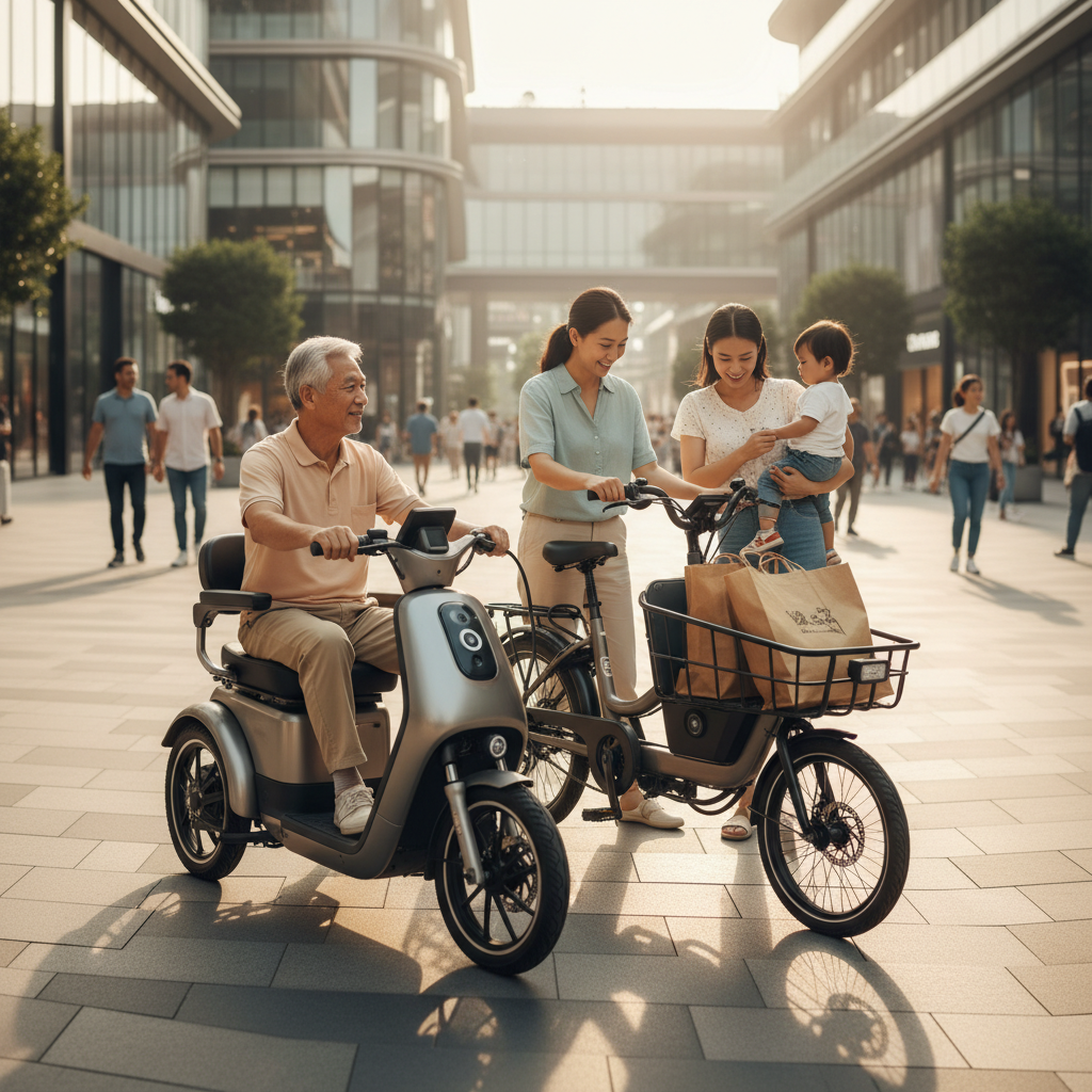 อนาคต EV ครอบครัว! เทคโนโลยี E-Bike ปลอดภัยขั้นสุดปี 2026 - family-ev-ebike-safety-2026